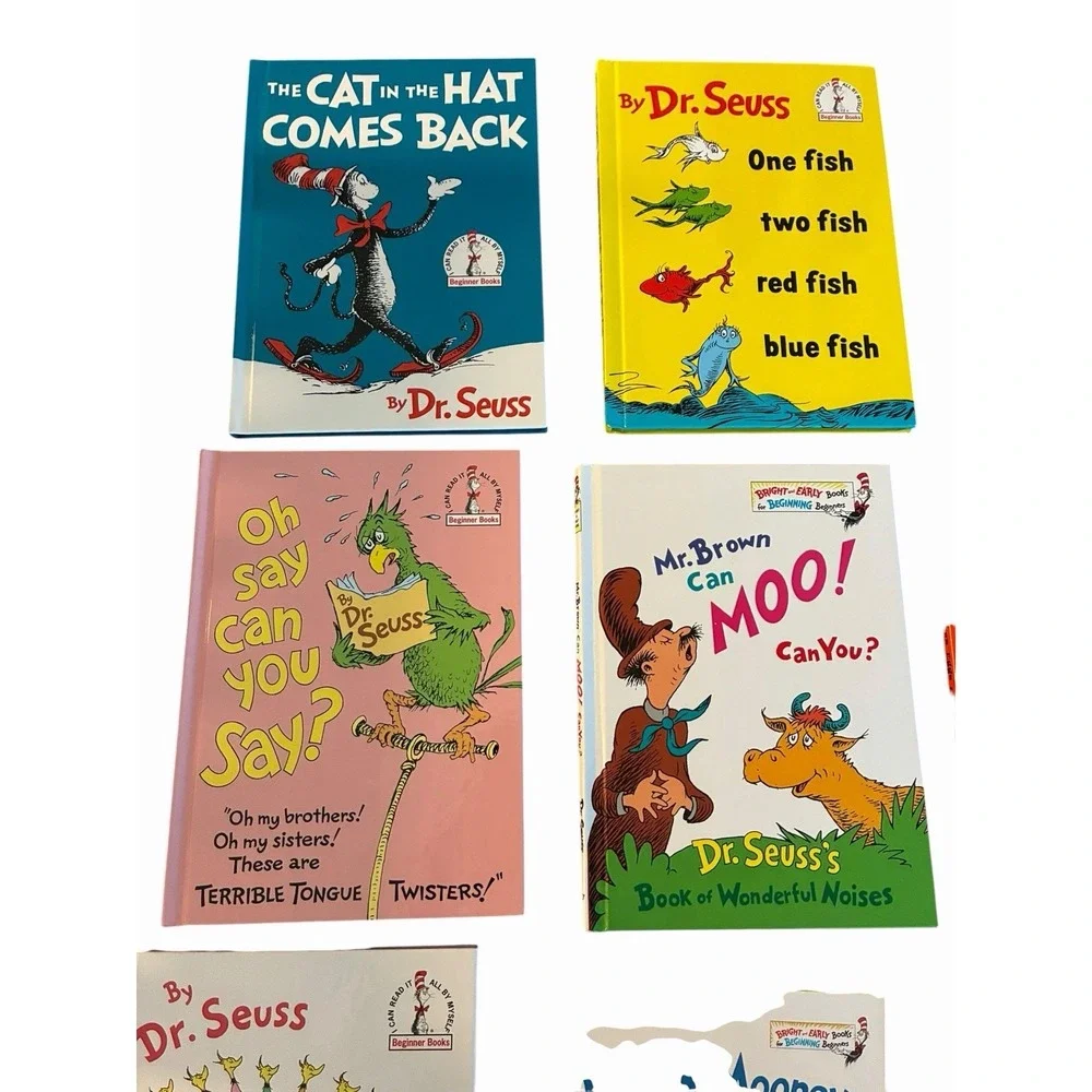 Dr.‎ Seuss Beginner Books Collection Lot of 10 Hardcover Kids Reading Classics